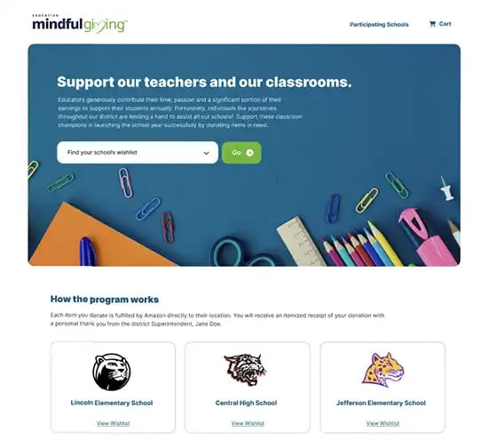 Mindful Giving - Education