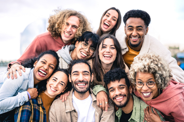 Group of Millennials and Gen Z