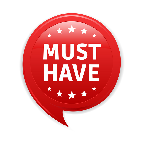 Talking bubble stating Must Have for nonprofit website design