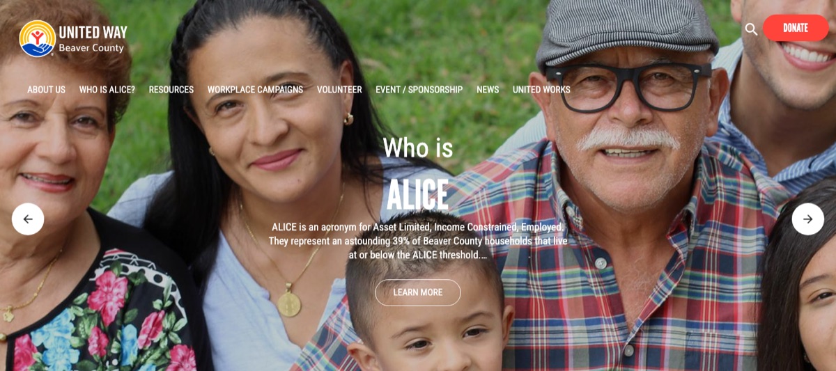 United Way of Beaver County website